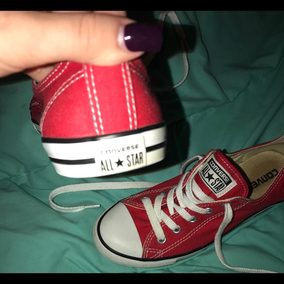 Red Converse - Picture 3 of 4